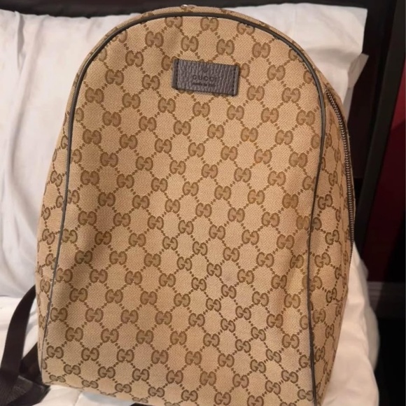 Gucci Canvas Backpack - Picture 1 of 5